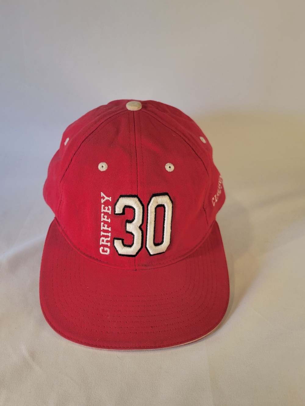 Vintage Ken Griffey Jr #30 Cincinnati Reds Hat Drew Pearson MLB